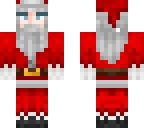 santa claus gray beard