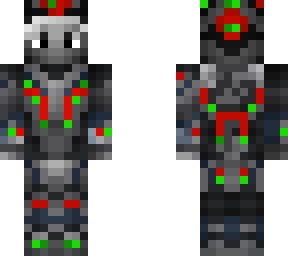 fury christmas red and green skin
