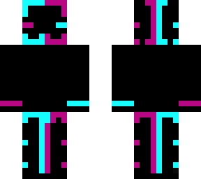 glowing neon