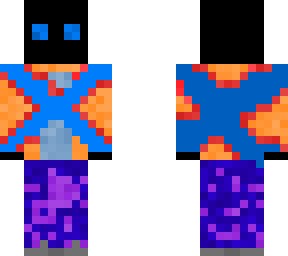 i tried to recreate my cousin's minecraft skin