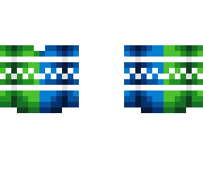 ob - blue green & white ugly sweater