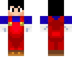 ~human classic mario (without hat)
