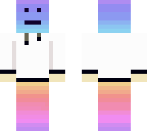 colour gradient skin with pullover