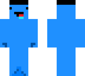dirpy blue guy | Minecraft Skin