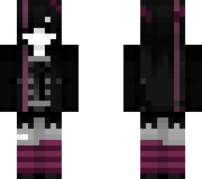 emo pink girl