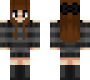 girl with brown hair