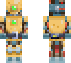 gold robot