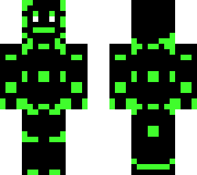 green black man