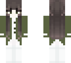 green coat