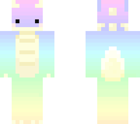 Rainbow Dragon | Minecraft Skin