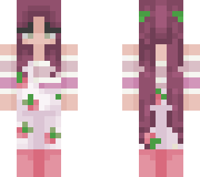 strawberry overalls