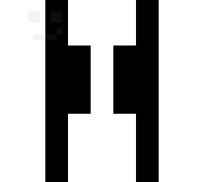 black and white split morphsuit