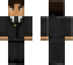 black suit