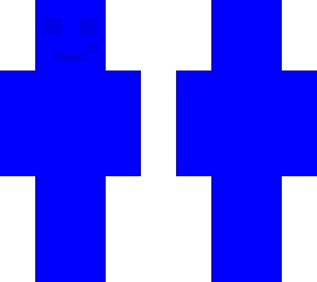 blue morphsuit