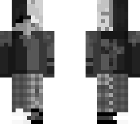 emo blakc/white