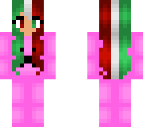 female - mexico hair - pink onesie
