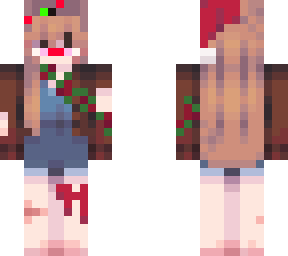 . ❀ . wrapped in holly ; christmas oc . ❀ .