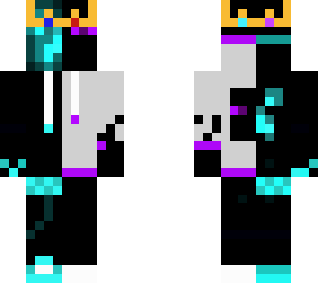 enderman and creeper king mix