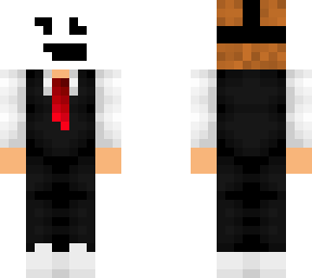 a happy fellow in a bartender suit.