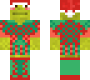 cute christmas shrek (top part is not that well done )