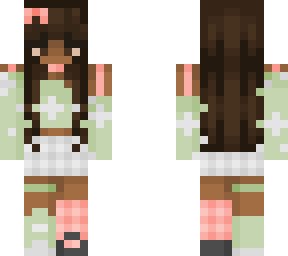 pink and green