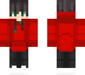 red boy hoodie