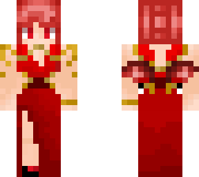 red dress pyra