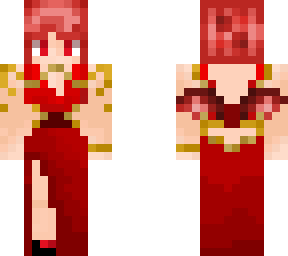 red dress pyra