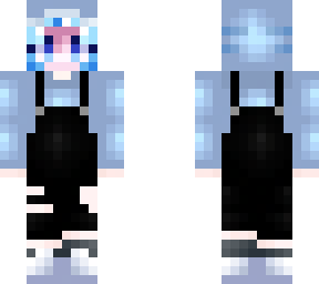 blue haired shark