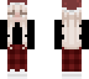 christmas blonde girl