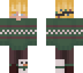 christmas boy matching blond