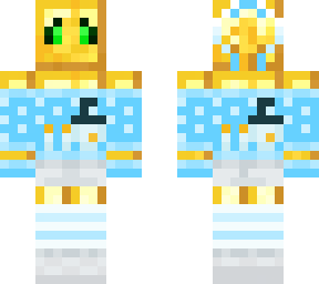 golden snowman winter skin