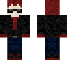 skin boy redblack