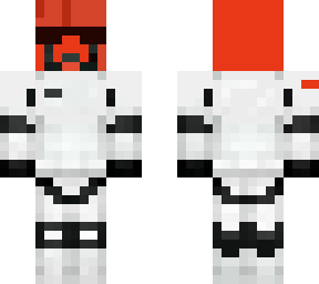 stormtrooper wiht a red head