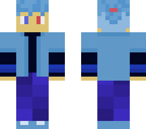 a blue dude