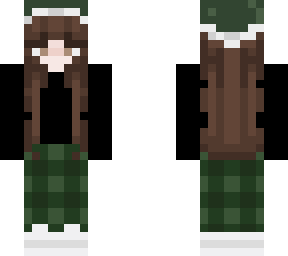 christmas girl (green)