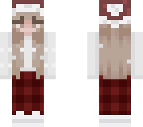 christmas pajama girl (with hat)