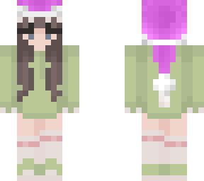 christmas pink dino onesie skin