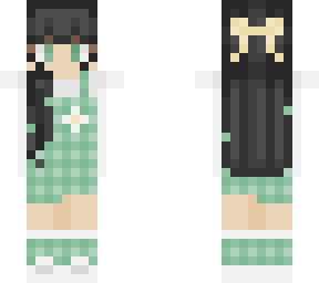 green lilies