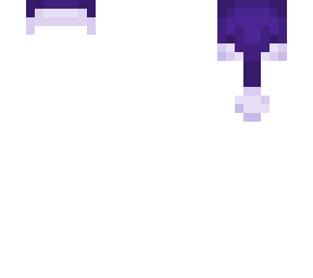 santa hat template (purple version)