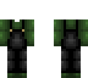 winter overalls outfit base 1.1 green