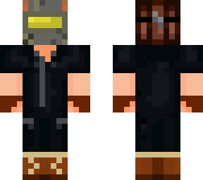 frastle with welding mask