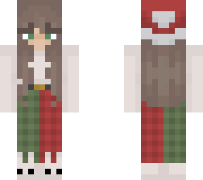 katie's christmas skin!