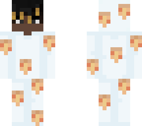 male - pizza onesie - dreads