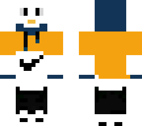 orange boy pinguin