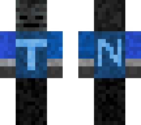 a wither skeleton wearing a t-shirt