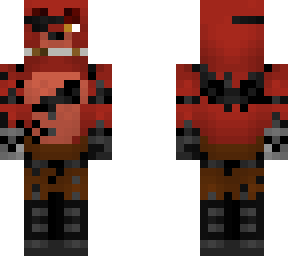 fnaf foxy | Minecraft Skins