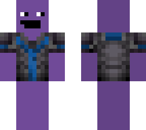 my skin with chestplate and template