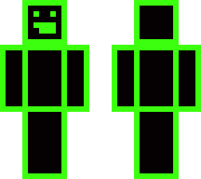 neon derp border guy