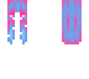 pink and blue hair base